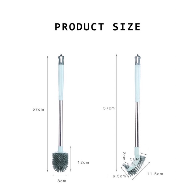 Cọ toilet Silicon cao cấp T15