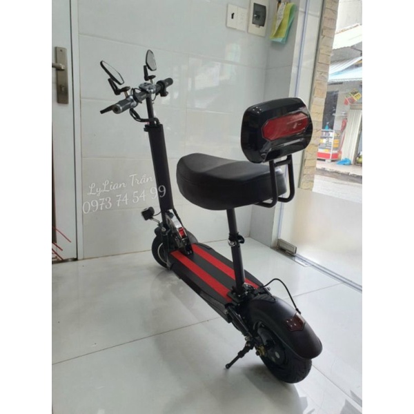Yên Đôi Xe Điện Scooter Sealup - Sơn Tĩnh Điện - Chắc Chắn ,Cứng Cáp