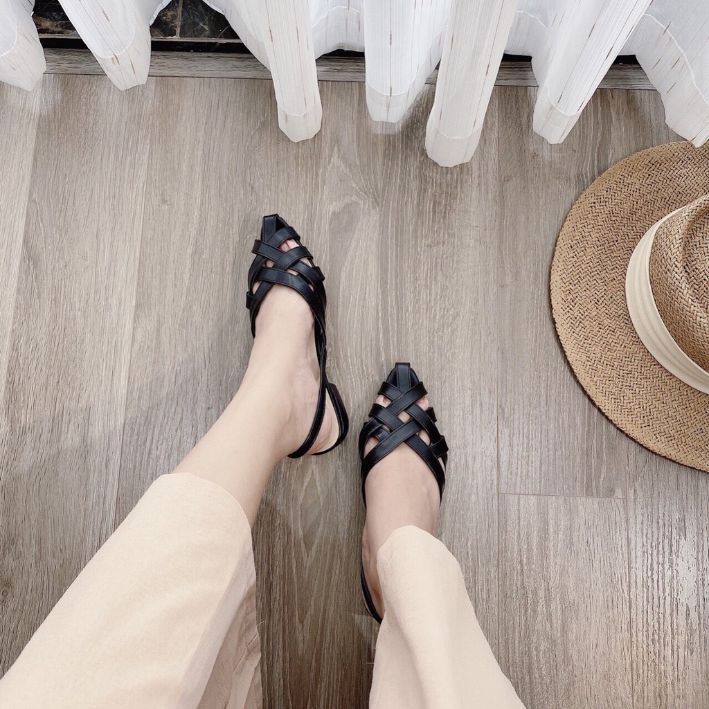 Free Ship Dép nữ đế bệt quai đan siêu xinh 007