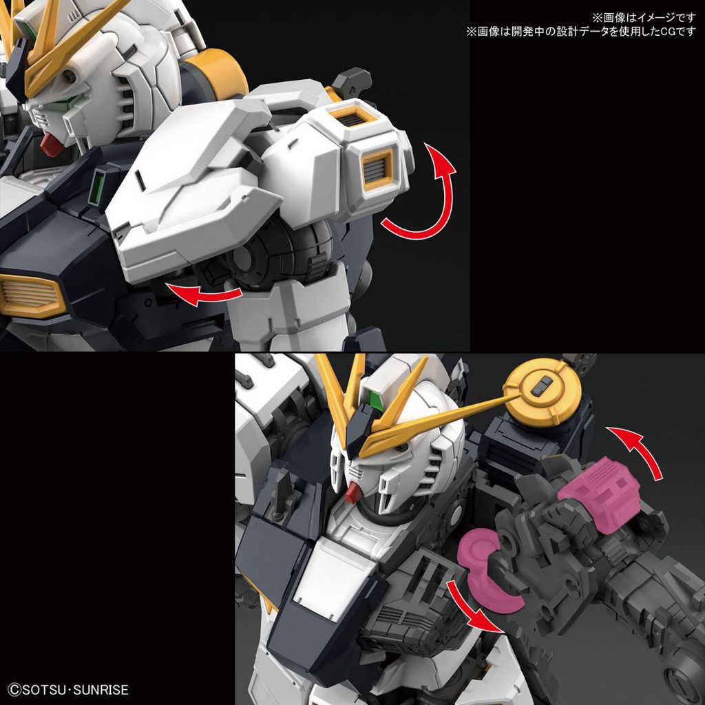 Mô Hình Lắp Ráp Gundam RG RX-93 Nu