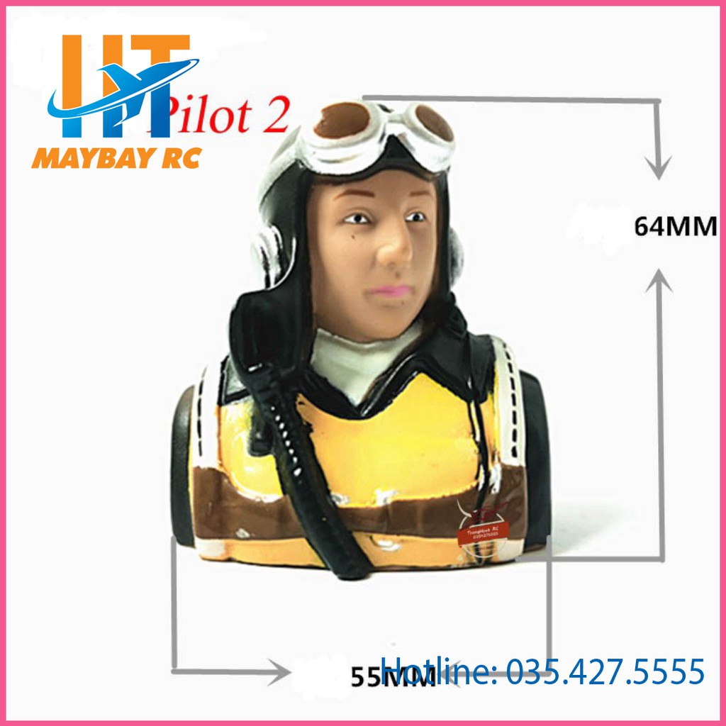Mô hình phi công máy bay chiến đấu hiện Pilot