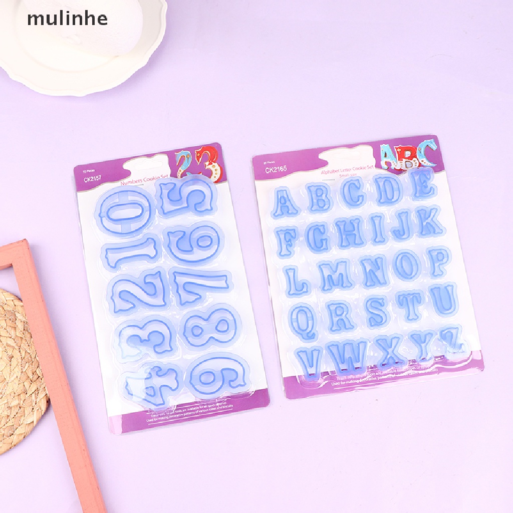 Khuôn Nhựa Làm Bánh Hình Chữ Cái Và Số Độc Đáo
