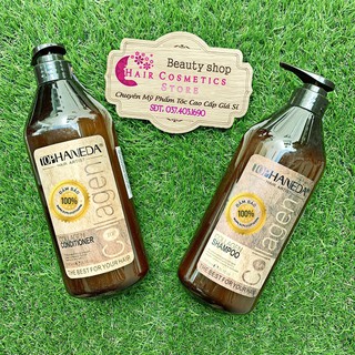 CẶP DẦU GỘI XÃ HANEDA COLLAGEN PHỤC HỒI TÓC YẾU HƯ TỔN 785ML