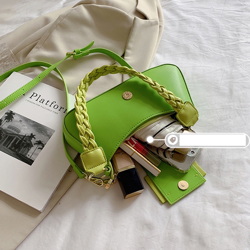 Túi đeo vai IELGY màu sắc phong cách retro thời trang trẻ trung dành cho nữ