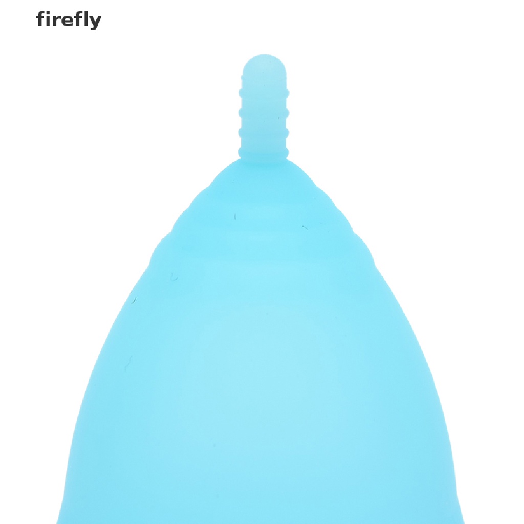 Set 2 Cốc Nguyệt San Bằng Silicon Mềm Kích Thước Lớn Và Nhỏ Có Thể Tái Sử Dụng