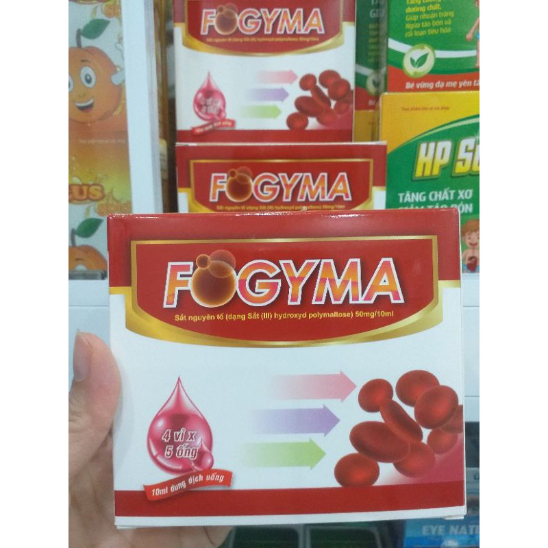 ✔️️️Sắt nước Fogyma Chai - Ống nhựa cho mẹ và bé - CPC1HN - Sản phẩm được bác sỹ khuyên dùng