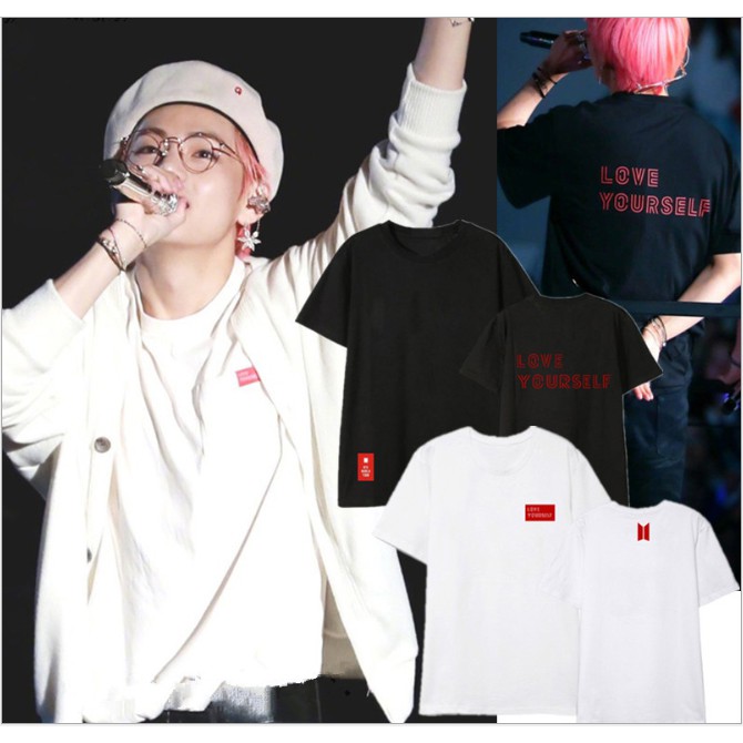 Áo Thun LOVE YOURSELF WORLD TOUR BTS chất cotton | BigBuy360 - bigbuy360.vn