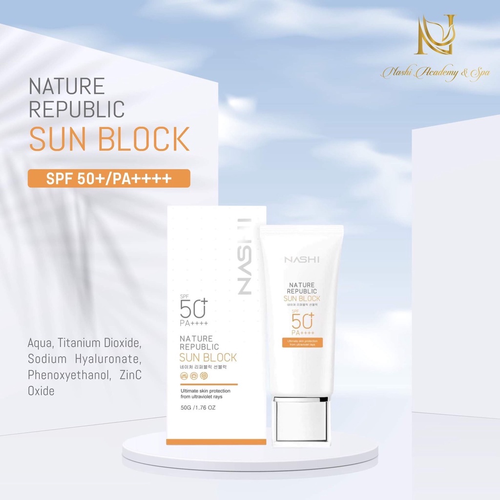 Kem Chống Nắng Nature Republic Sun Block SPF 50+