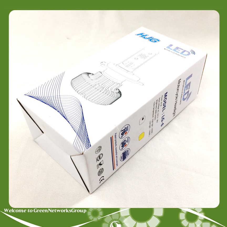 Đèn pha led chân H4 Mini LG-6 siêu sáng dành cho mô tô, xe máy Greennetworks