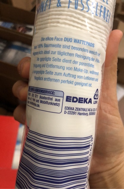 Bông tẩy trang elkos 140m