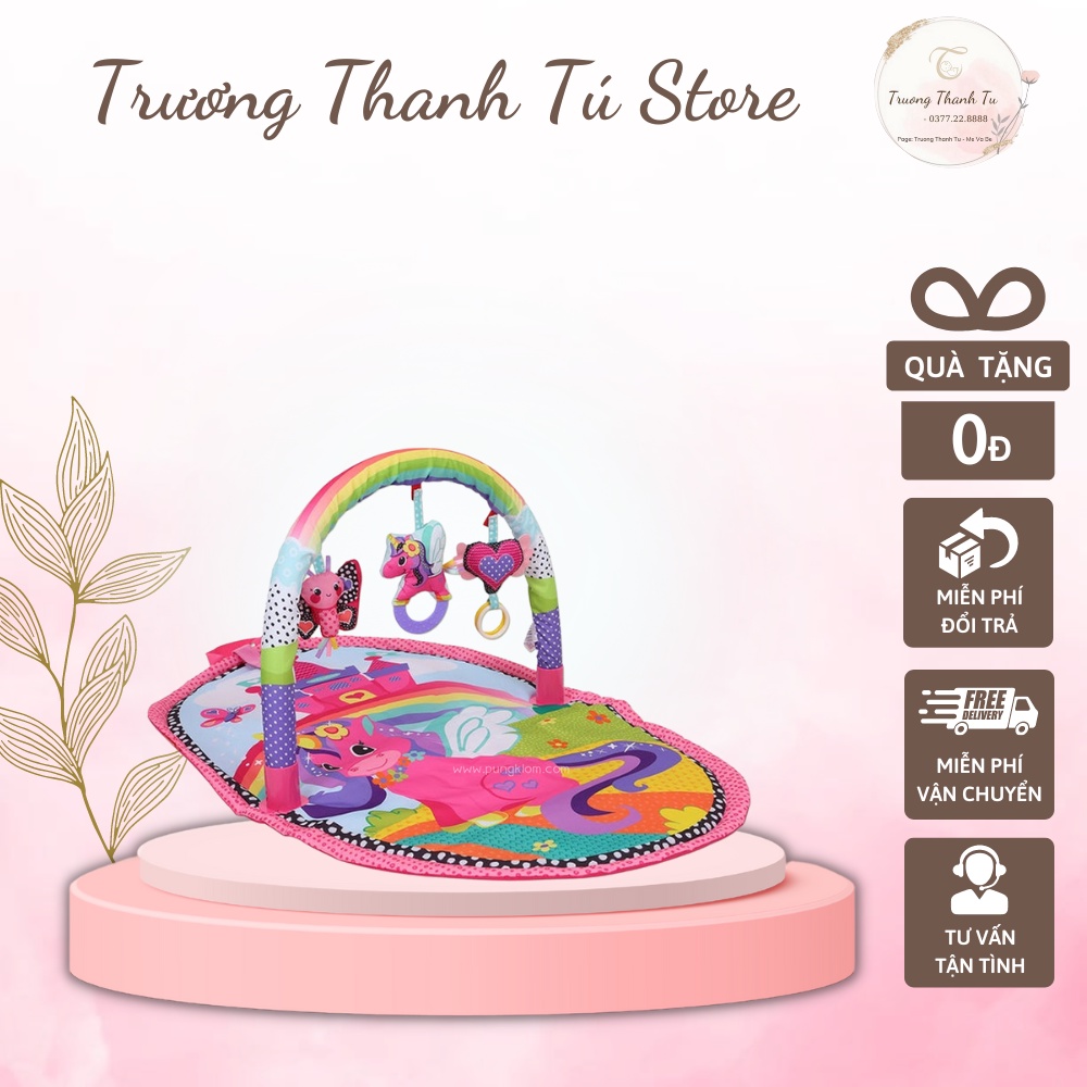 Thảm Chơi Nhạc Cho Bé (trai, Gái) - Explore &amp; Store Activity Gym