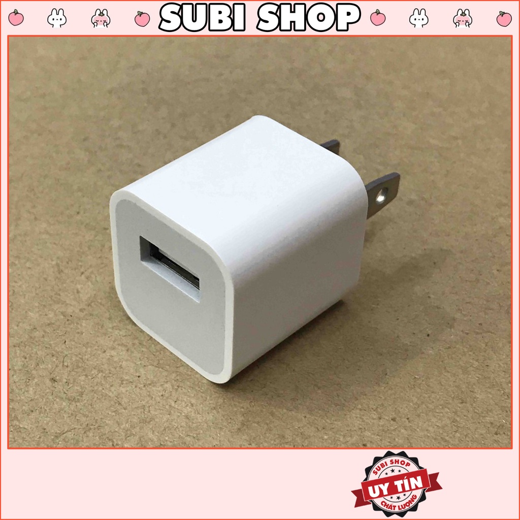 Củ Sạc Vuông Cao Cấp Nhỏ Gọn Dùng cho nhiều dòng điện thoại iphone/ samsung/ oppo/ nokia