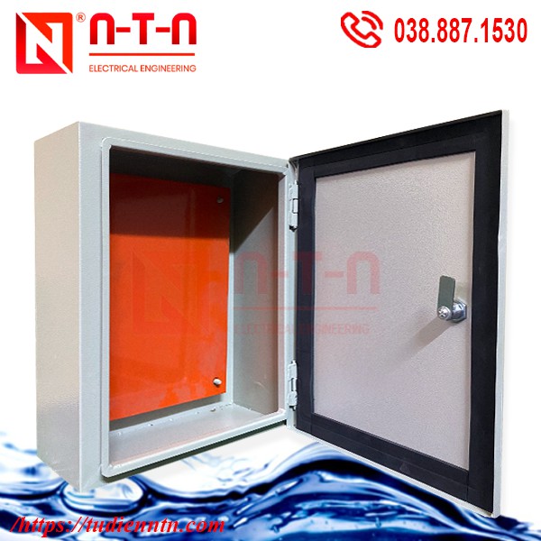 Vỏ tủ điện W300xH500xD210,Tole dày 1 ly-Sơn tĩnh điện