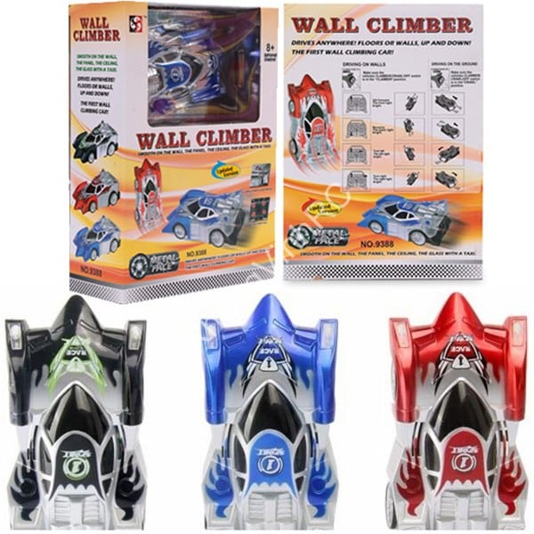 Xe ô tô leo tường điều khiển từ xa, đồ chơi xe điều khiển Wall climber