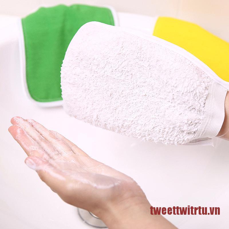 1 Găng tay đi tắm Tẩy Tế Bào Chết Mát Xa Cơ Thể