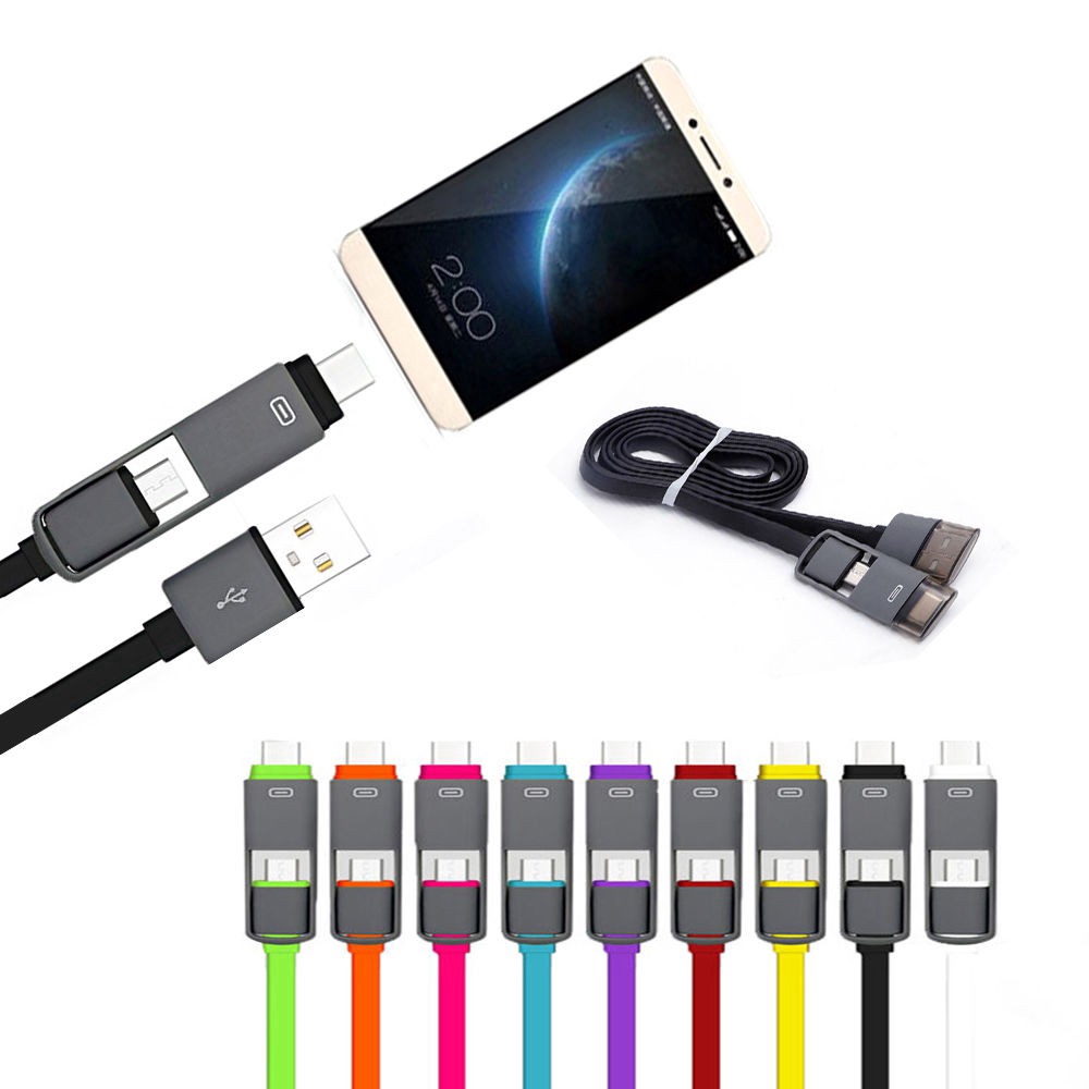 Cáp sạc dữ liệu chuyển đổi 3FT USB 3.1 Type-C sang Micro USB