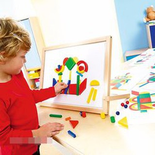 Bộ bảng vẽ và ghép hình nam châm cho bé