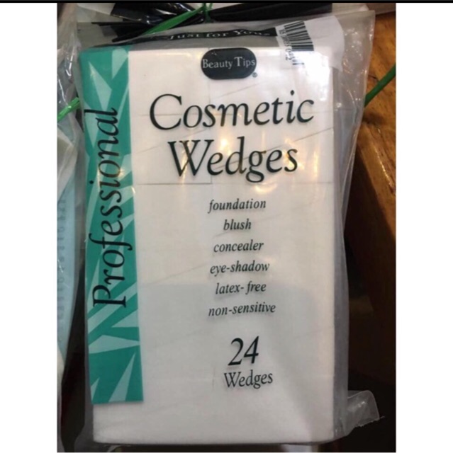 Bông Mút Trang Điểm Professional Cosmetic  Wedges ( 4 miếng )