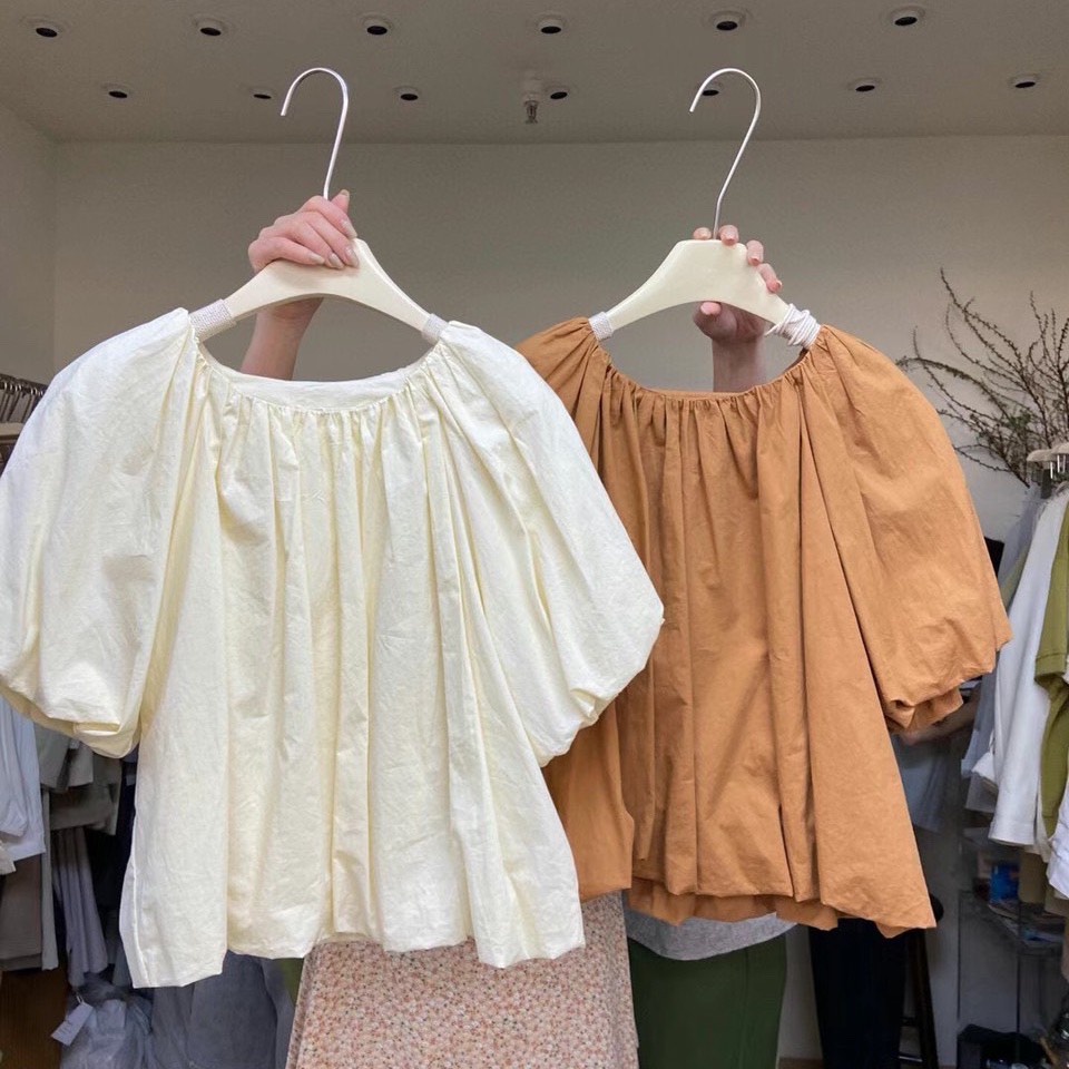 Áo Thô Hàn Tay Bồng Korean Style  - A139