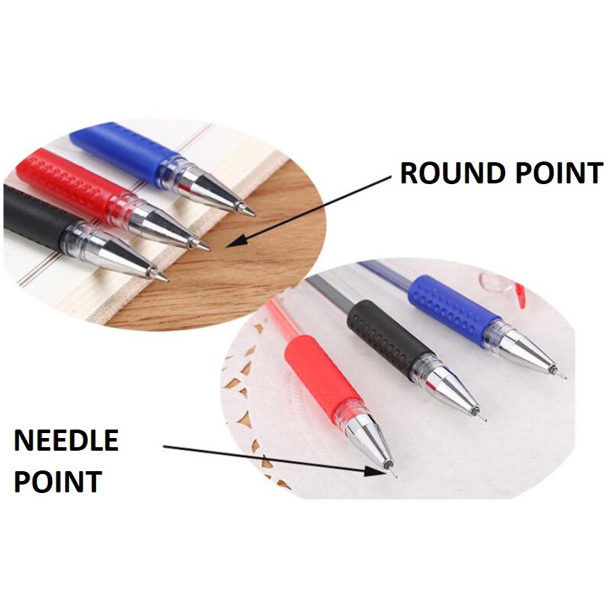 Bút Bi Mực Xanh/Đỏ/Xanh Dương/Đen Tiện Dụng Cho Văn Phòng/Học Sinh