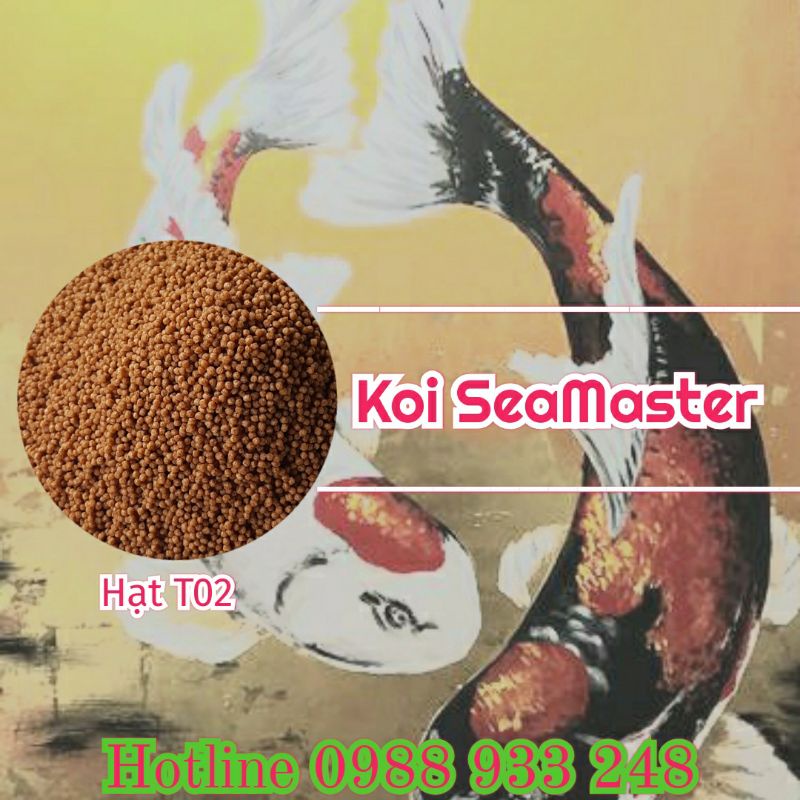 Cám cá Koi SeaMaster| Túi 1Kg