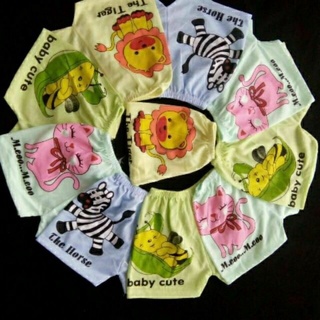 10 Quần đùi chục cotton cho bé trai /bé gái 8- 15kg
