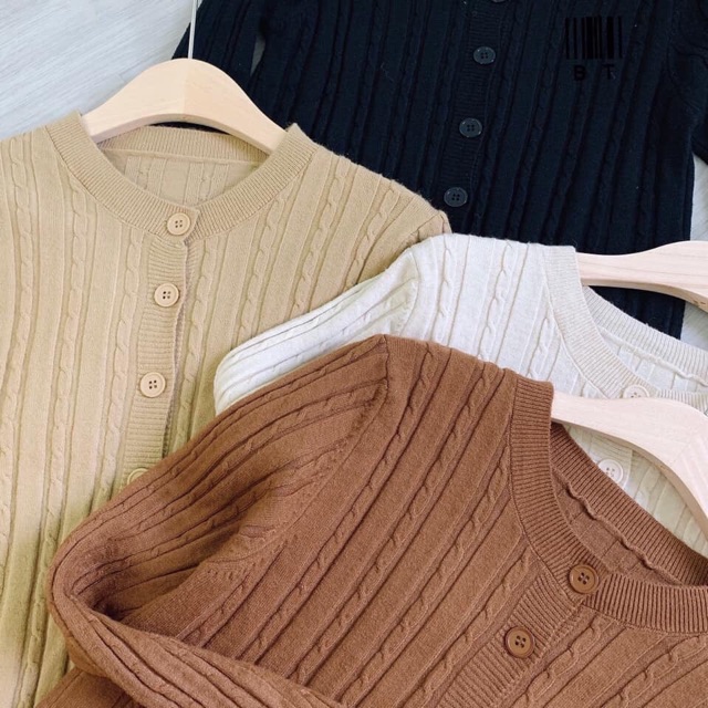 ÁO LEN NÚT THỪNG CHẤT ĐẸP MS15202 | BigBuy360 - bigbuy360.vn