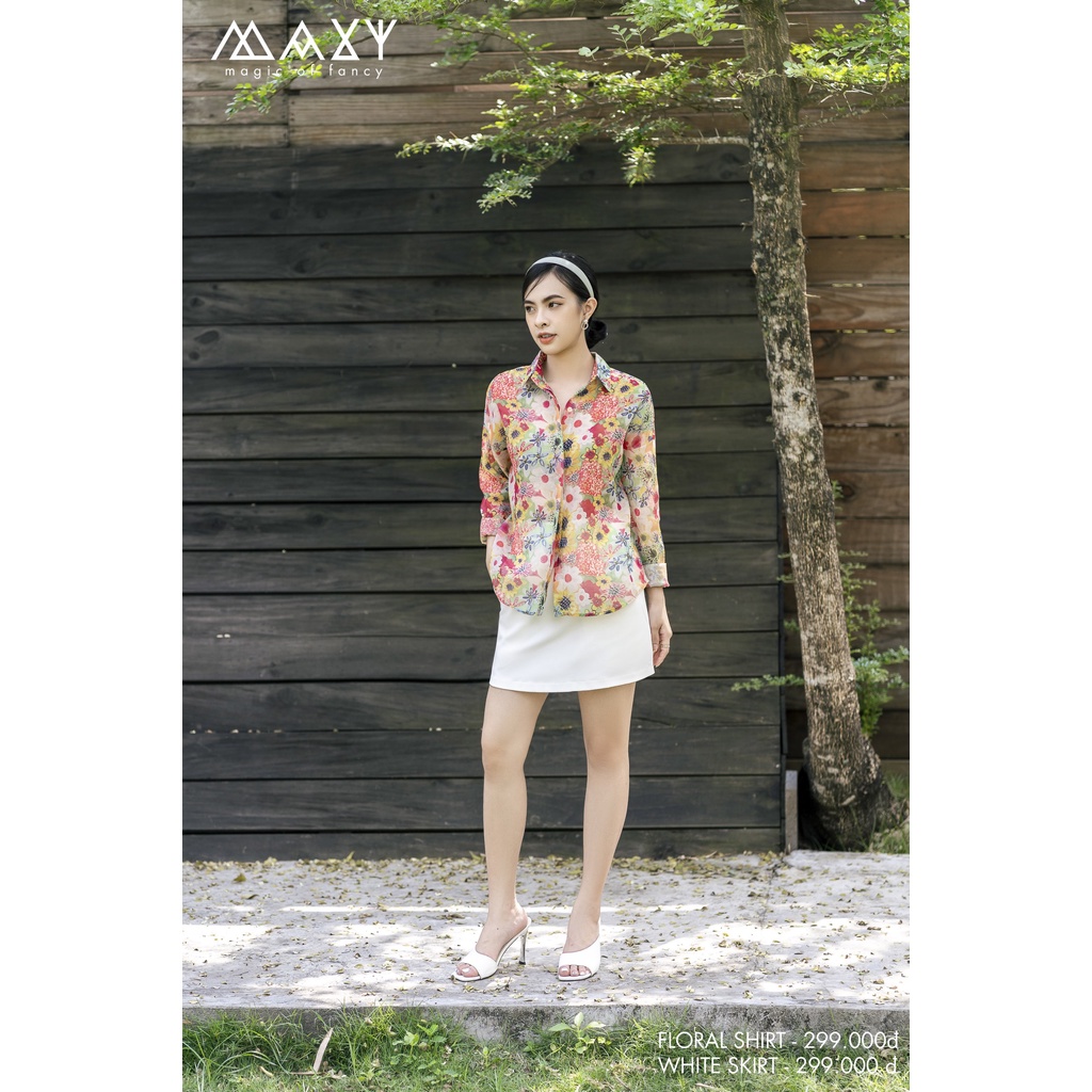 Áo sơ mi họa tiết hoa floral shirt Maxy Workshop