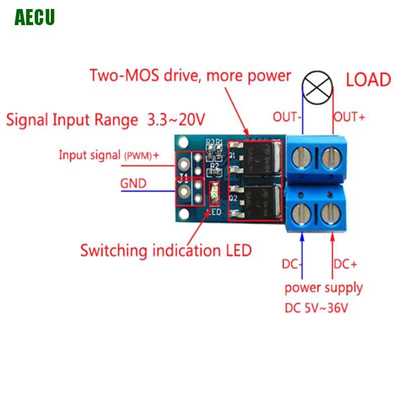 Mô Đun Điều Chỉnh Công Tắc Pwm Công Suất Cao Mos Fet