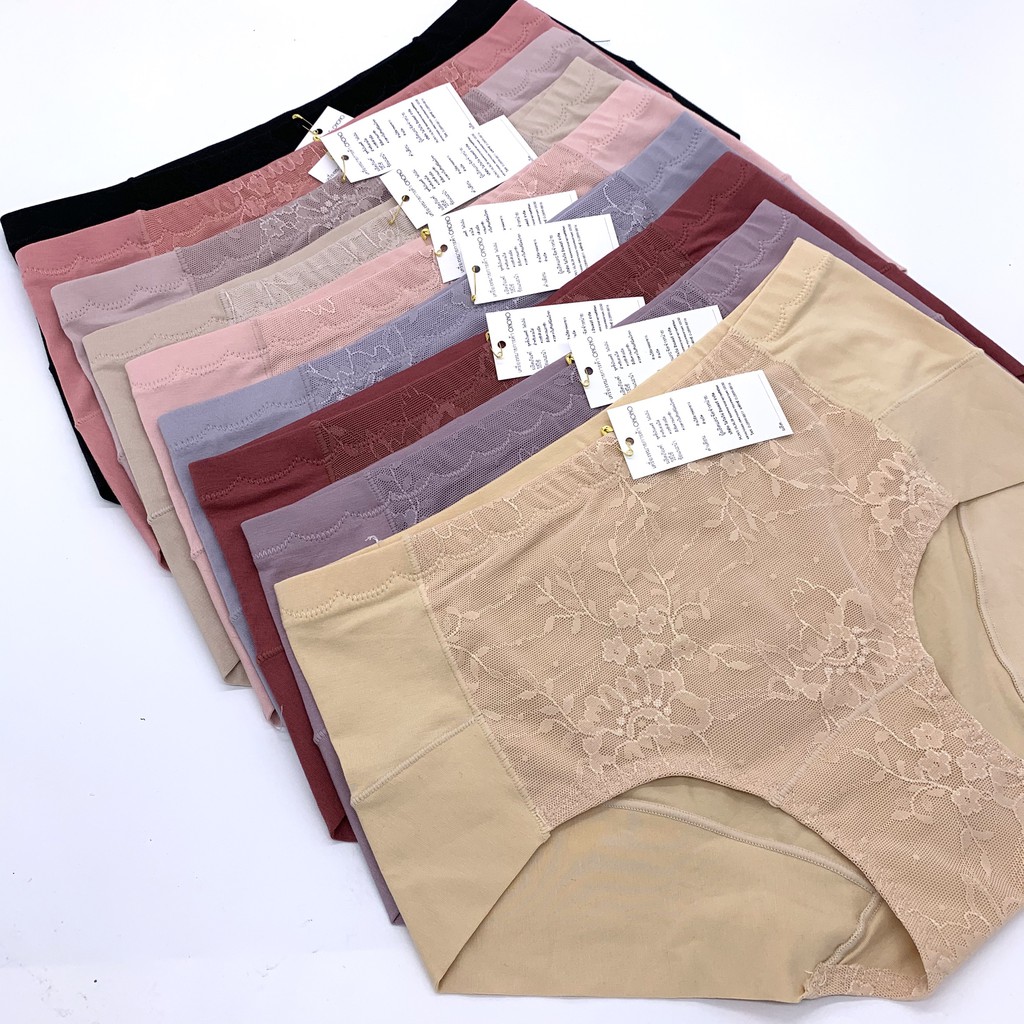 [Mã FAMAYWA2 giảm 10K đơn 50K] Quần lót size to , quần lót cotton phối ren mông 90cm đến 95cm không gian eva KGE | BigBuy360 - bigbuy360.vn