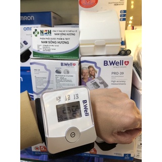 ❤️[CHÍNH HÃNG] Máy Đo Huyết Áp Cổ Tay Bwell B.Well Swiss PRO-39 Thuỵ sĩ