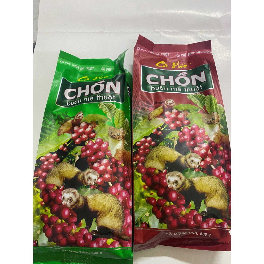 CÀ PHÊ CHỒN BUÔN MÊ THUỘC 500g