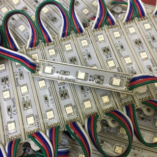 LED THANH 3 BÓNG 7 MÀU ĐIỆN 12V ( Vỉ 20 thanh)