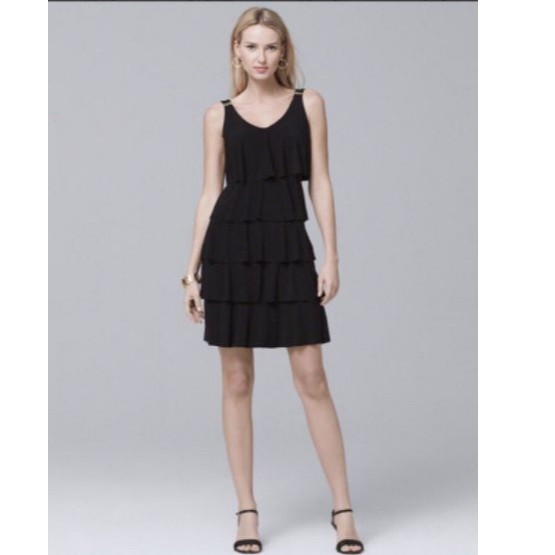 Đầm BCBG  ruffled dress