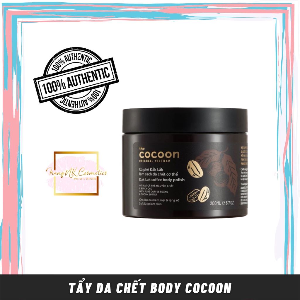 Tẩy Da Chết Body Cocoon