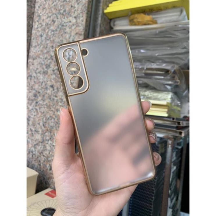 Ốp lưng nhám viền xi Sam Sung Galaxy S21/ S21 Plus/S21 Ultra - Hàng chính hãng Sulada