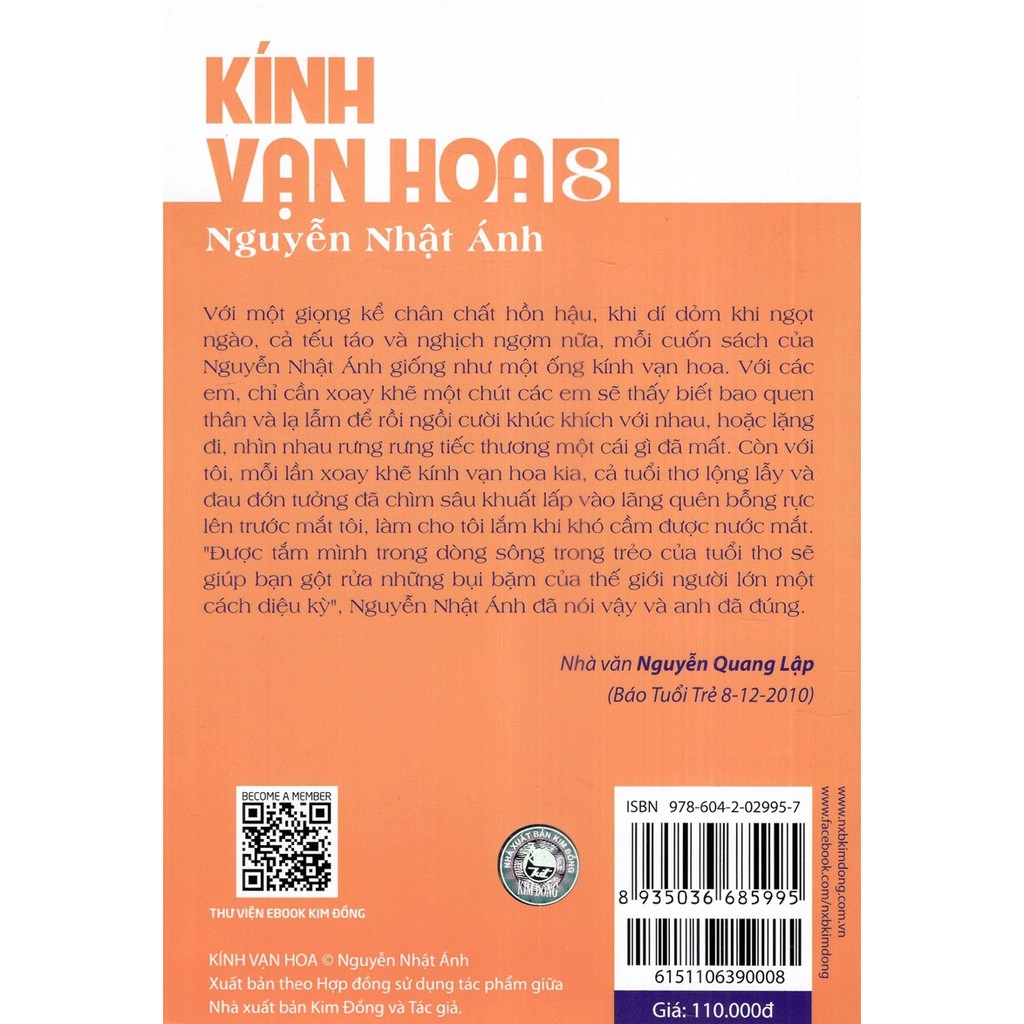 [Sách] Kính Vạn Hoa (Bộ Dày 9 Tập) - Tập 8