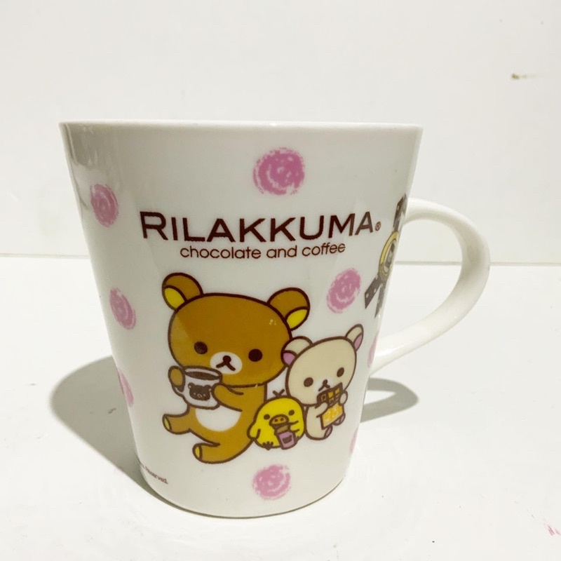 Ly gấu rilakkuma chính hãng sanx gốm sứ hoạt hình dễ thương phong cách nhật bản