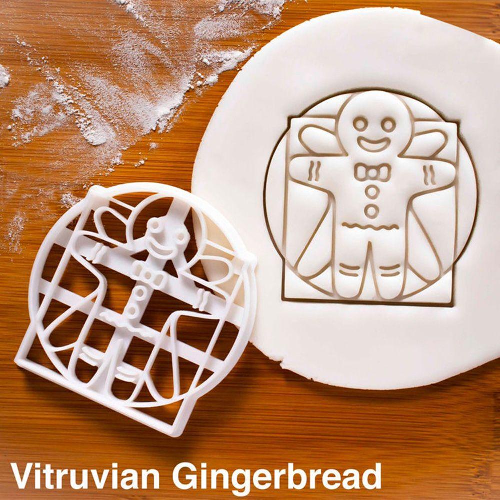 Set 4 Khuôn Dập Nổi Họa Tiết Trang Trí Bánh Quy / Bánh Gừng / Bánh Mì Kiểu Halloween / Giáng Sinh