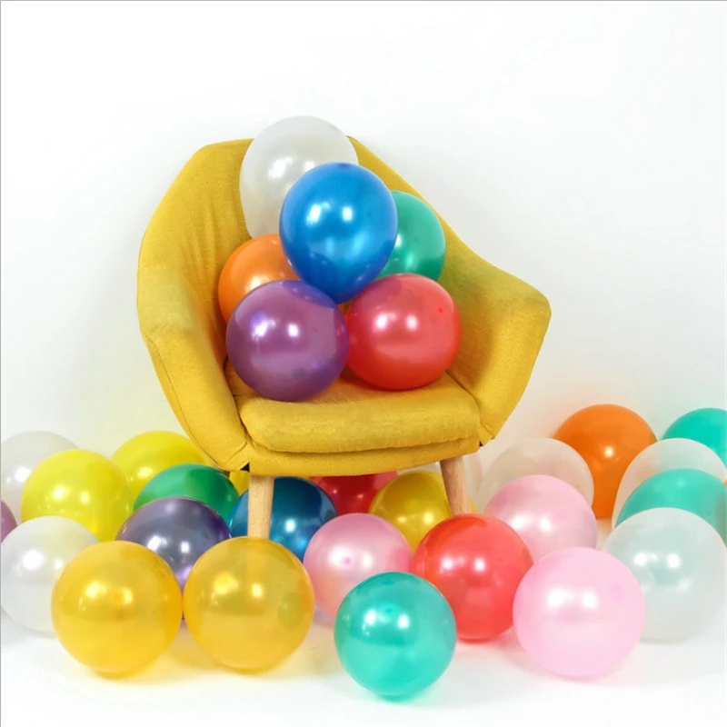 Set 50 Bong Bóng Cao Su 10 Inch Trang Trí Tiệc Sinh Nhật