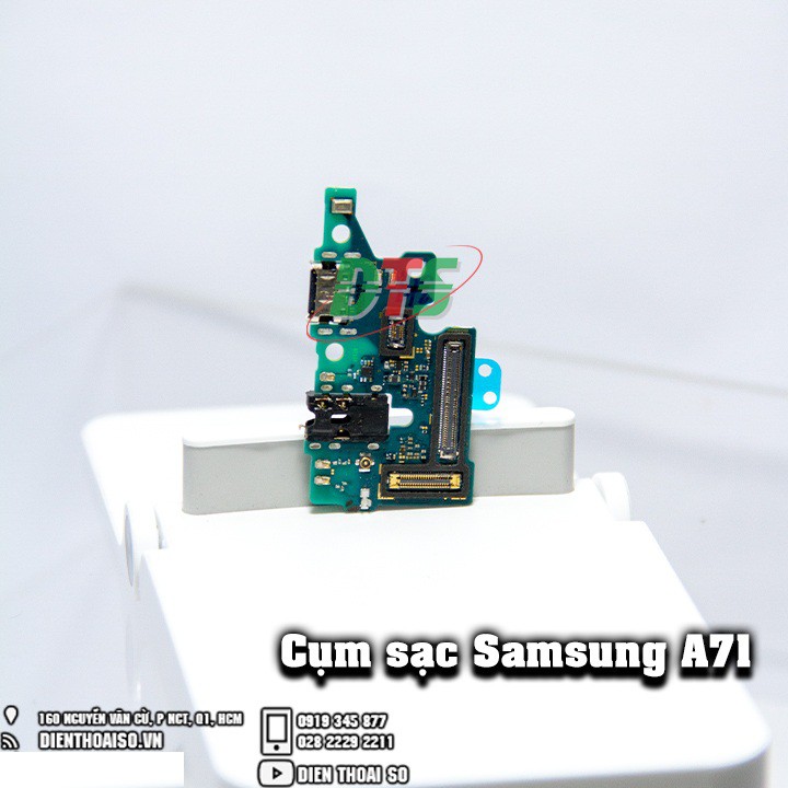 Cụm chân sạc Samsung A71