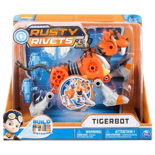 RUSTY RIVETS - TIGERBOT Robot lắp ráp HỔ cam