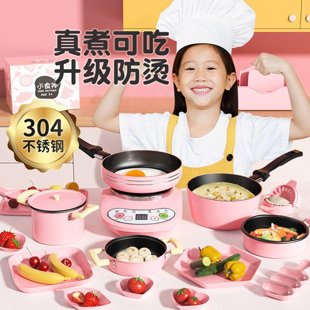 [COD] Simulation Cooking Toys DIY Children Parent-child Interaction Food Accessories Toy Dollhouse Miniature Play House Real Cooking Toy Pretend Play Toy