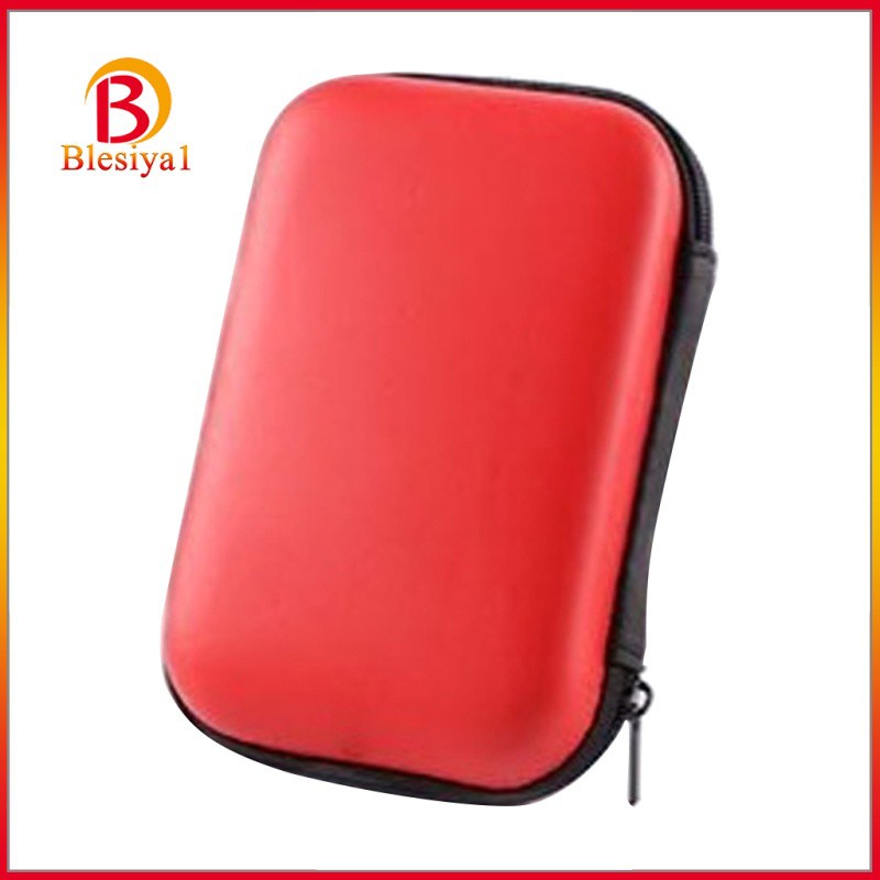 [BLESIYA1] USB External HDD Hard Drive Disk Hard Case Bag Carry Pouch Case Red