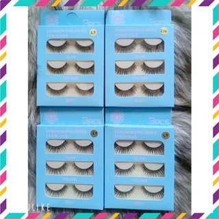Set 3 cặp mi chồn 3d