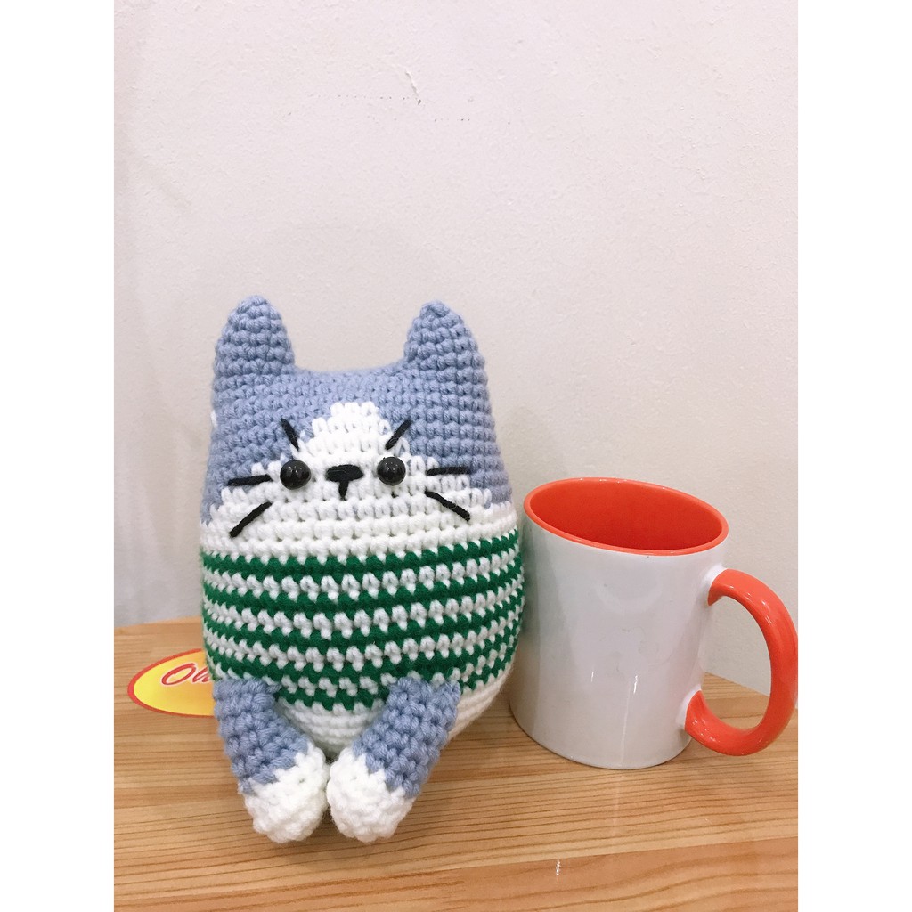 BÉ MÈO TONG TONG, MÈO MAY MẮN MÓC LEN NHỒI BÔNG SIÊU CƯNG, SIÊU DỄ THƯƠNG | RYRY STORE