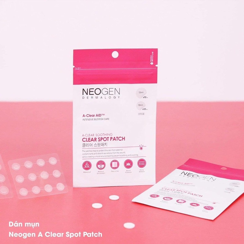 Miếng Dán Mụn Neogen A-Clear Soothing Clear Spot Patch