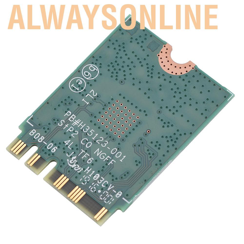 Máy Phát Wifi Không Dây 3165ngw Ngff / M2 433mbps + Bluetooth 4.2 802.11ac