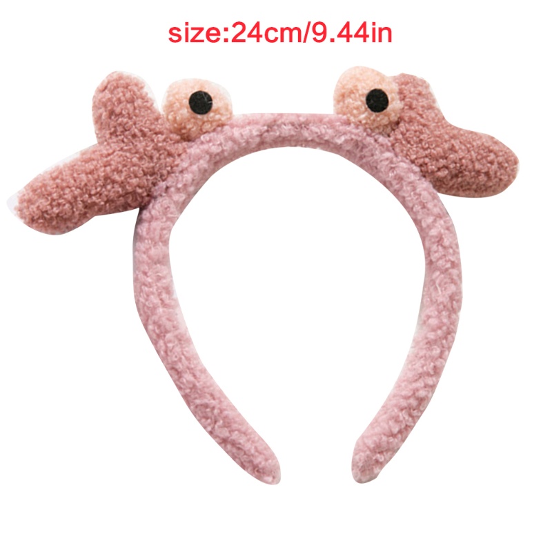 Băng Đô Cài Tóc Rửa Mặt / Trang Điểm Hình Sừng Hươu Bằng Vải Bông Mềm Mại Dùng Hóa Trang / Chụp