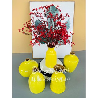 ( SET 5 LỌ & 10 LỌ MINI ĐẸP) LỌ HOA GỐM SỨ BÁT TRÀNG ĐẸP MẮT